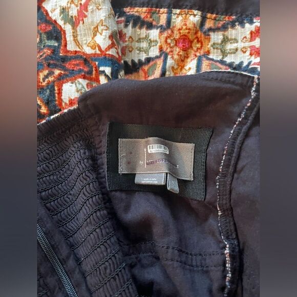 By Anthropologie Square-Neck Tiered Midi Dress size Small - Picture 10 of 10